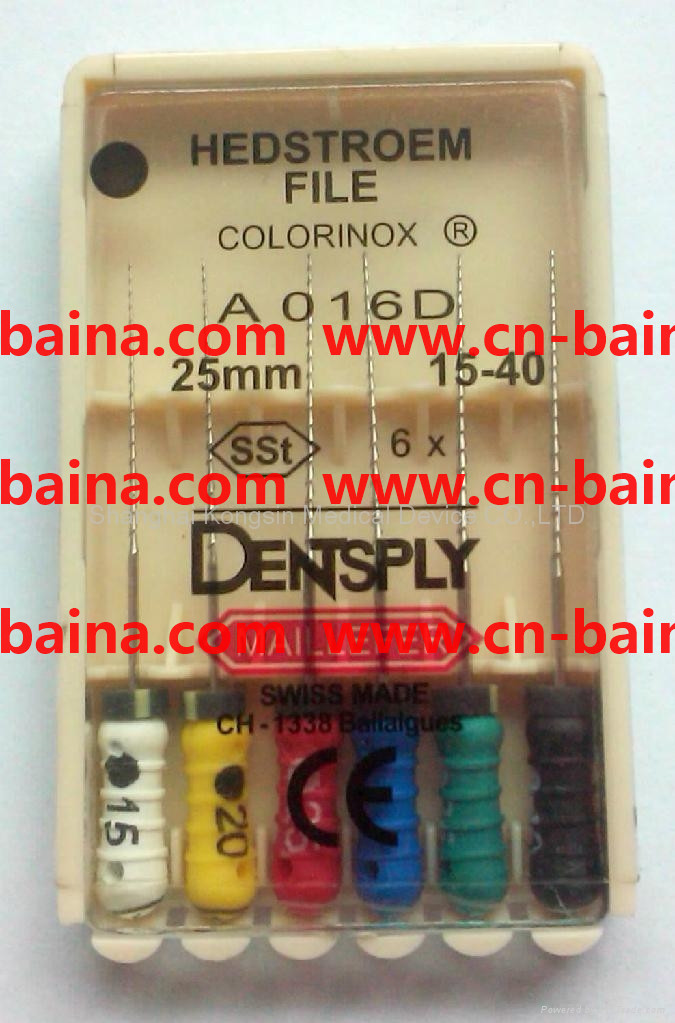 densply endo maillefer colorinox hedstroem file H