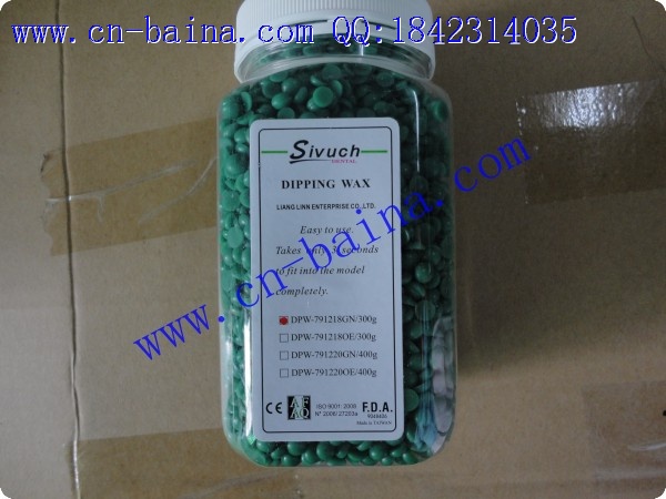 SIVUCH dipping wax round shape 300g green