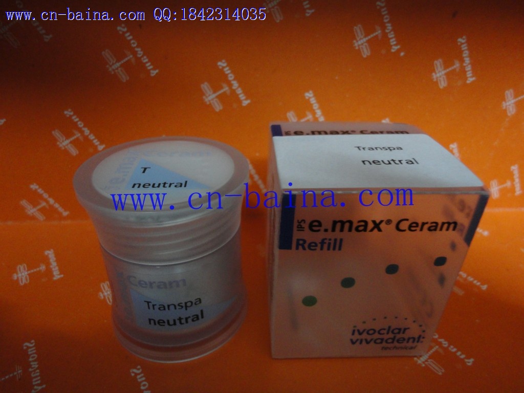 Ivoclar IPS e.max ceram transpa neutral clear