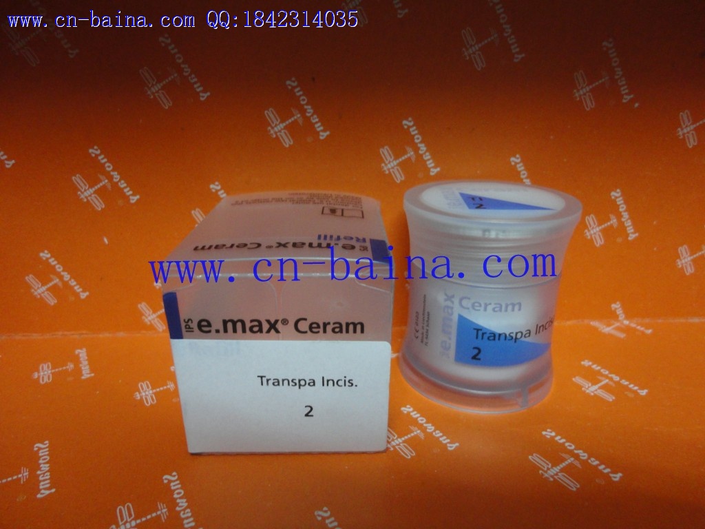 Ivoclar IPS e.max ceram transpa incisal 1 2 3