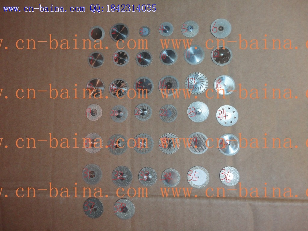 Diamond discs seperating diamond cutting discs