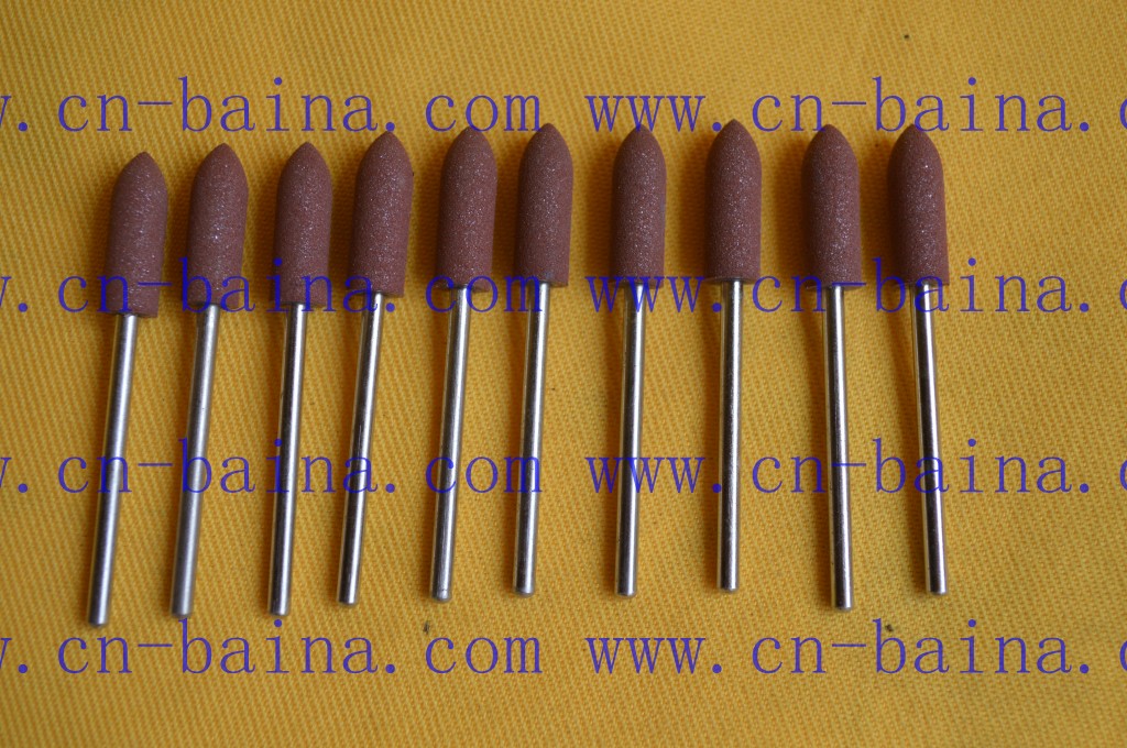 Brown flex rubber polishers rubber grinder