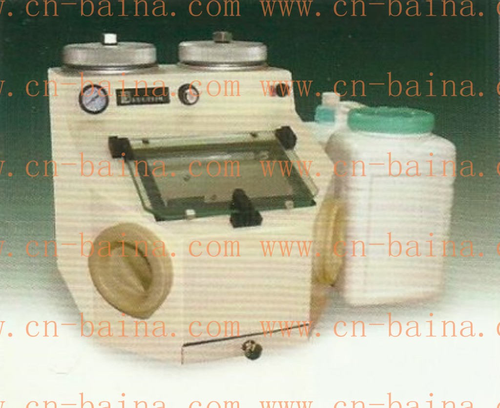 Two pen type sand blaster sandblasting machine